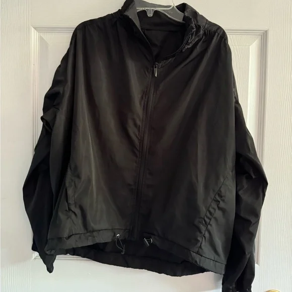 NWT Black Windbreaker Lumi Collective - Picture 2 of 7